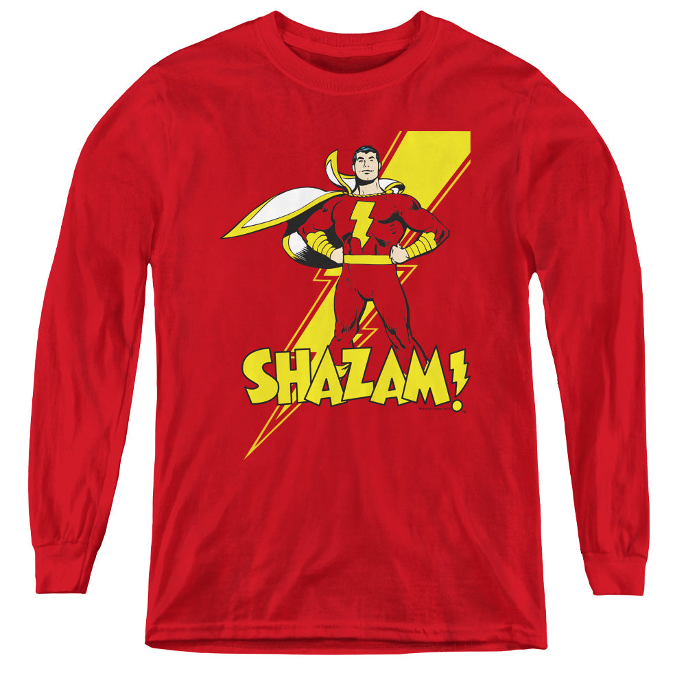 DC Comics Shazam Youth Long Sleeve T-Shirt
