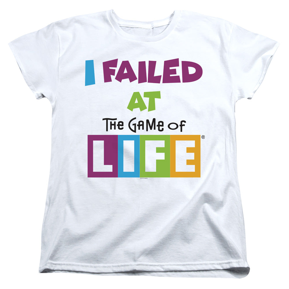 I Failed at The Game of Life Womens T-Shirt