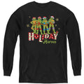 Teenage Mutant Ninja Turtles Holiday Heroes Christmas Shine Youth Long Sleeve T-Shirt