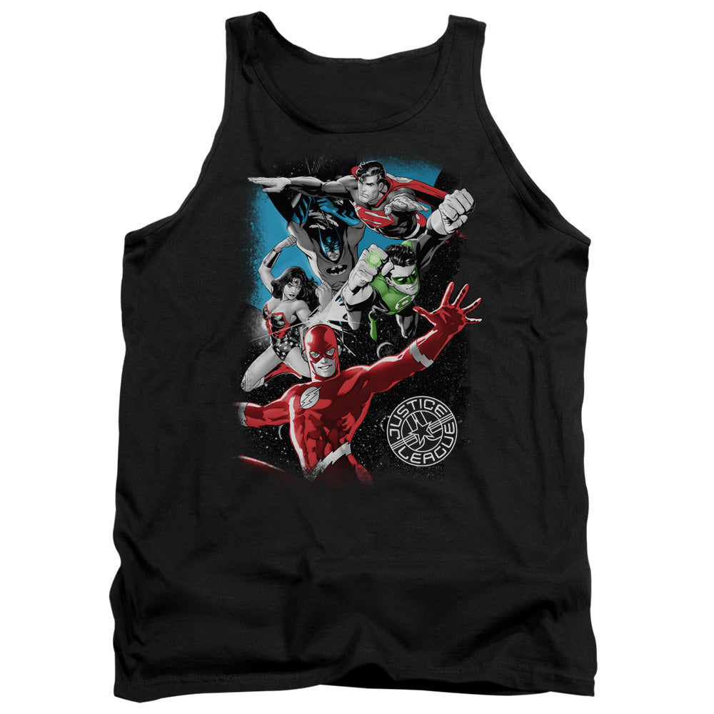 Justice League Galactic Attack Tank Top