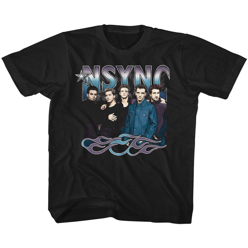 NSYNC Cool Tones and Flames Youth/Toddler T-Shirt
