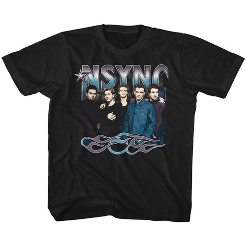 NSYNC Cool Tones and Flames Youth/Toddler T-Shirt
