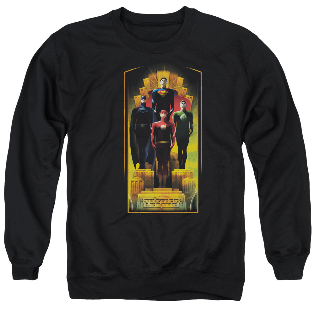 Justice League Deco Crewneck Sweatshirt