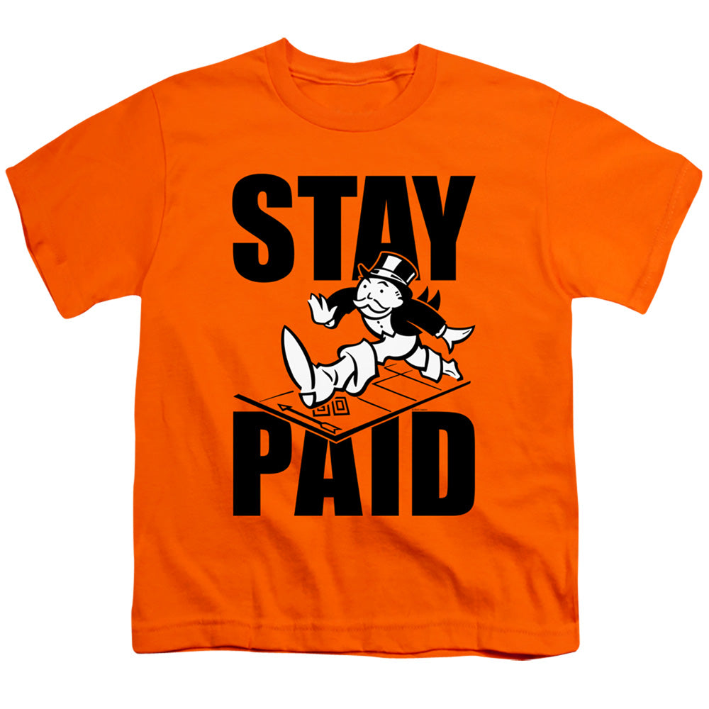 Monopoly Stay Paid Evergreen Youth/Toddler T-Shirt