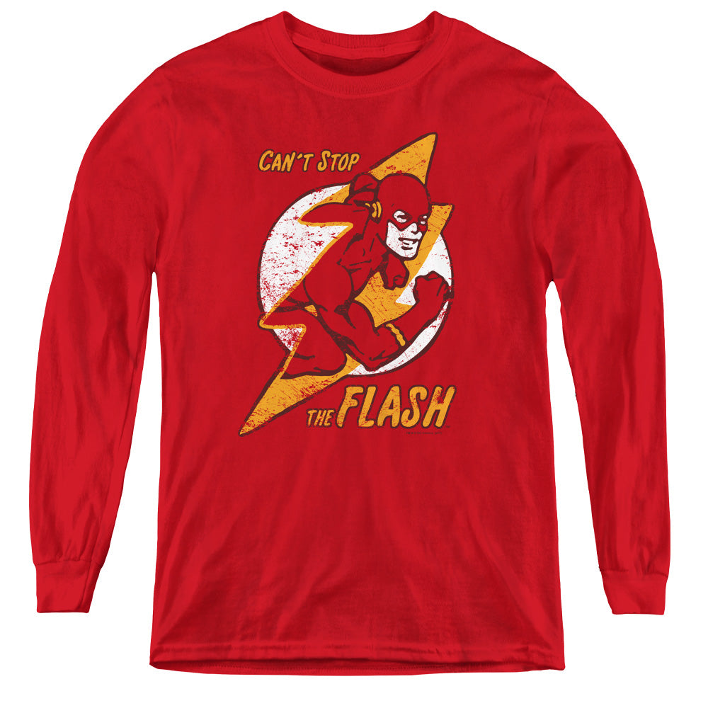 The Flash Flash Bolt Youth Long Sleeve T-Shirt