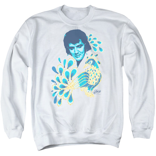 Elvis Presley Peacock Crewneck Sweatshirt