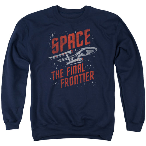 Star Trek Space Travel Crewneck Sweatshirt