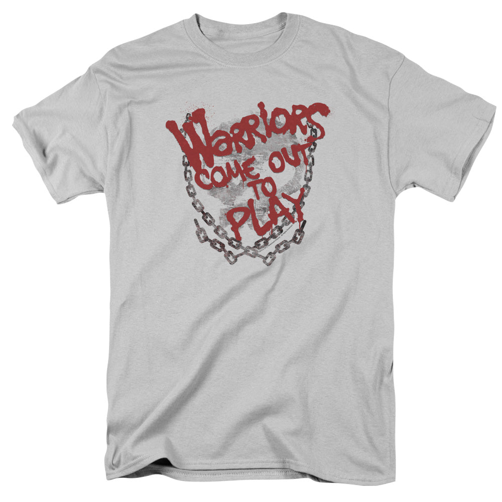 The Warriors Come Out to Play Silver T-Shirt