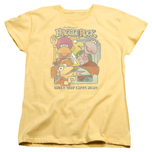 Fraggle Rock Fraggle Abstract Womens T-Shirt
