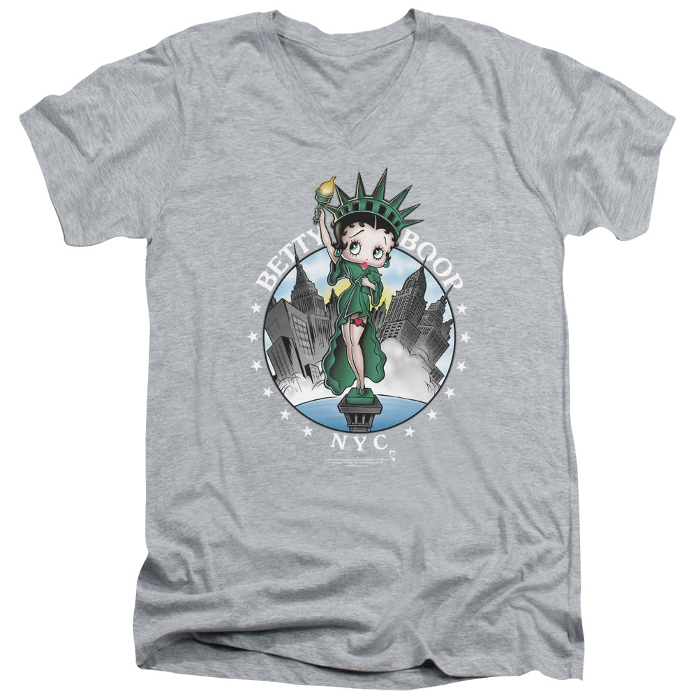 Betty Boop NYC V-Neck T-Shirt