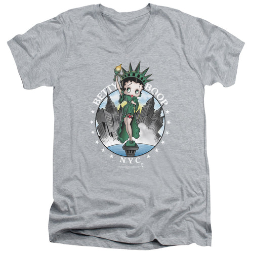 Betty Boop NYC V-Neck T-Shirt
