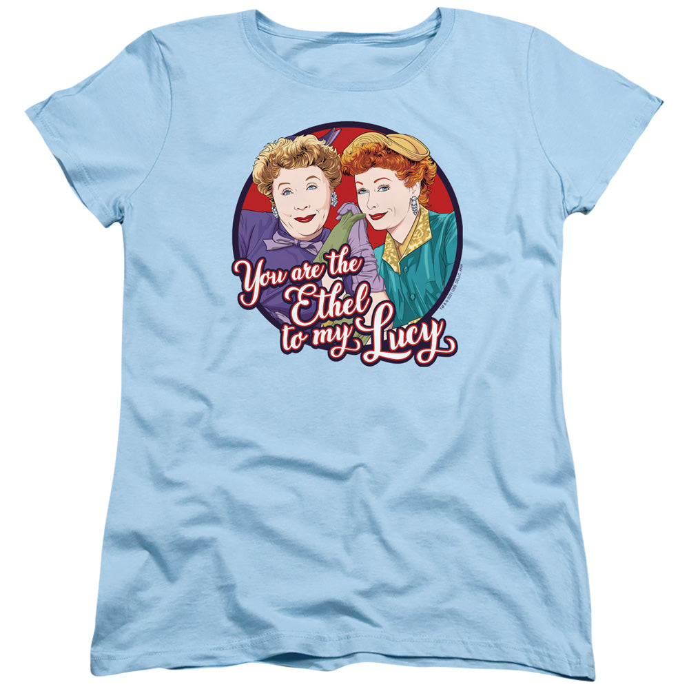 I Love Lucy Ethel To My Lucy Womens T-Shirt