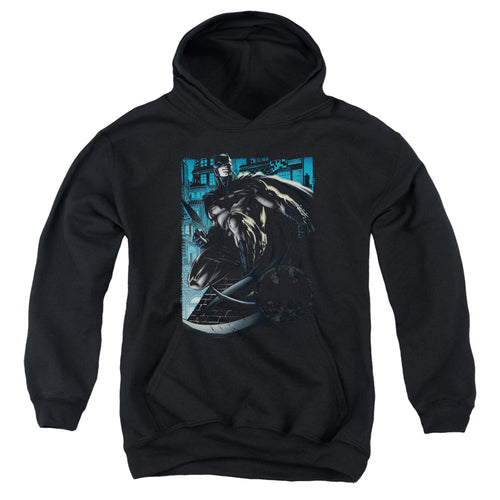 Batman Knight Falls In Gotham Youth Hoodie