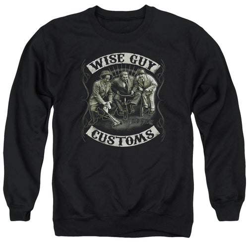 The Three Stooges Wise Guy Customs Crewneck Sweatshirt