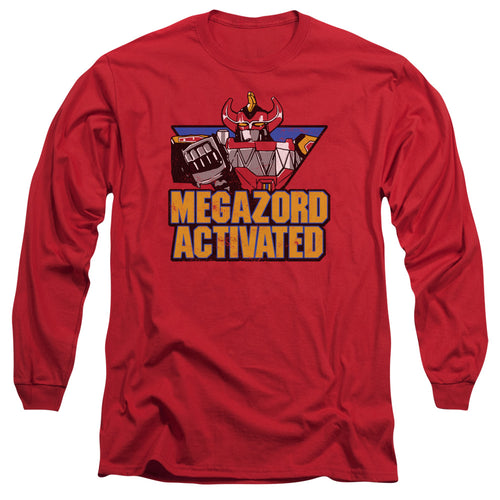 Mighty Morphin Power Rangers Megazord Activated Long Sleeve T-Shirt