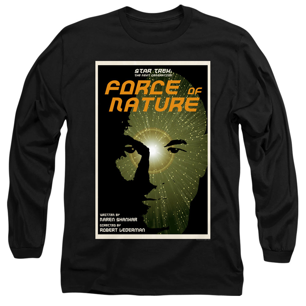 Star Trek Force of Nature Black Long Sleeve T-Shirt