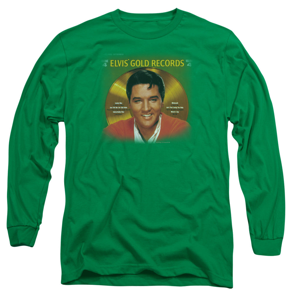 Elvis Presley Gold Records Long Sleeve T-Shirt