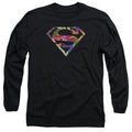 Superman Hawaiian Shield Long Sleeve T-Shirt