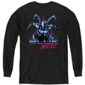 Blue Beetle Leaping Triangle Youth Long Sleeve T-Shirt