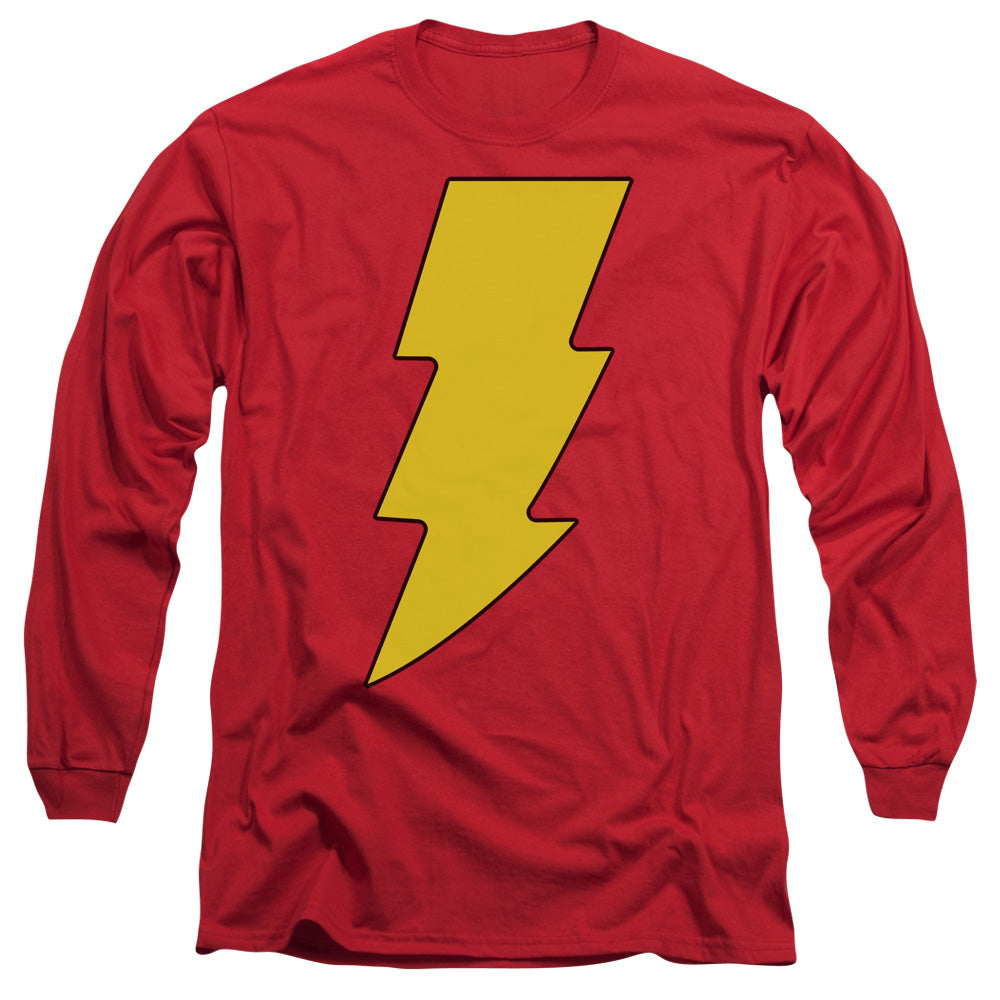 DC Comics Shazam Logo Long Sleeve T-Shirt