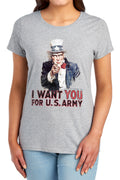 US Army I Want You Womens T-Shirt