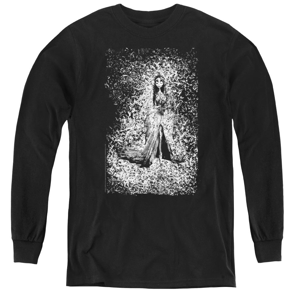 Corpse Bride Bird Dissolve Youth Long Sleeve T-Shirt