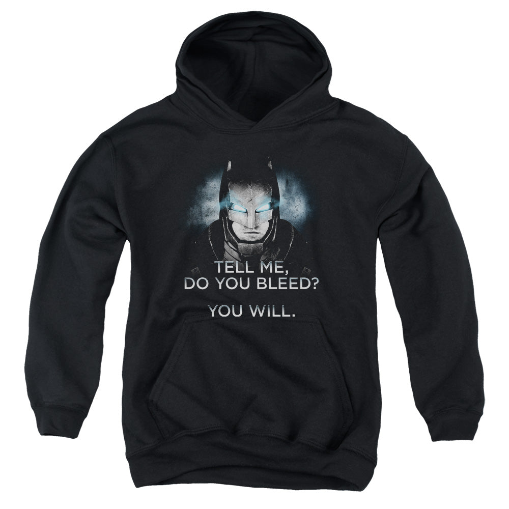 Batman v Superman Do You Bleed Youth Hoodie