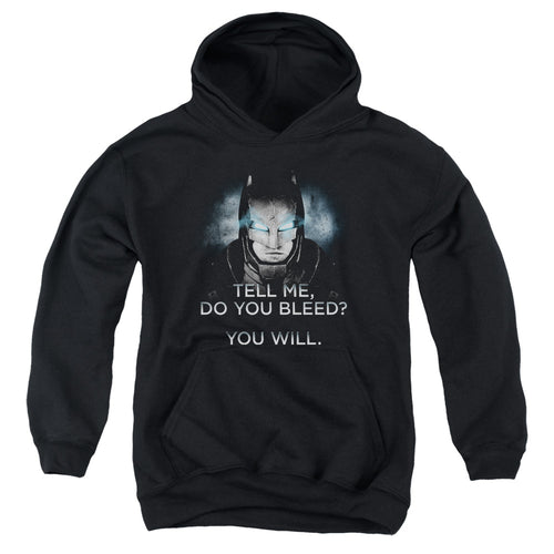 Batman v Superman Do You Bleed Youth Hoodie