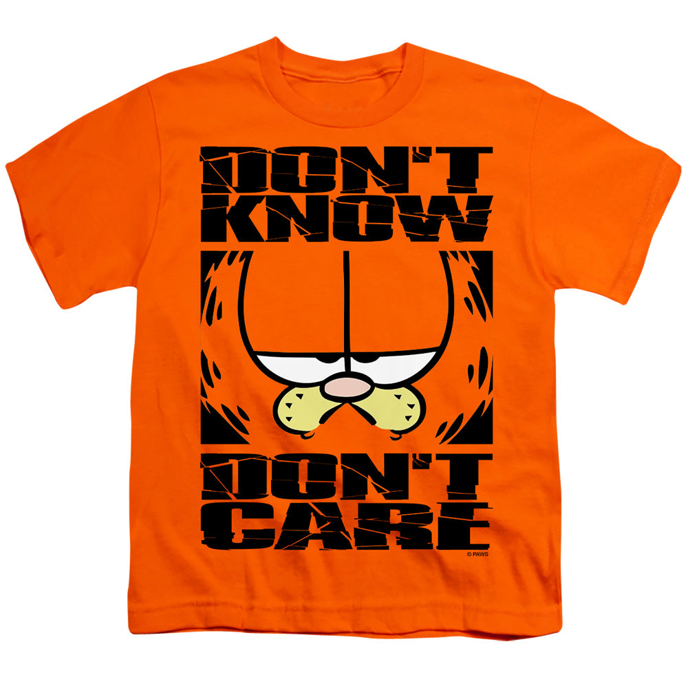 Garfield Dont Know Dont Care Youth/Toddler T-Shirt