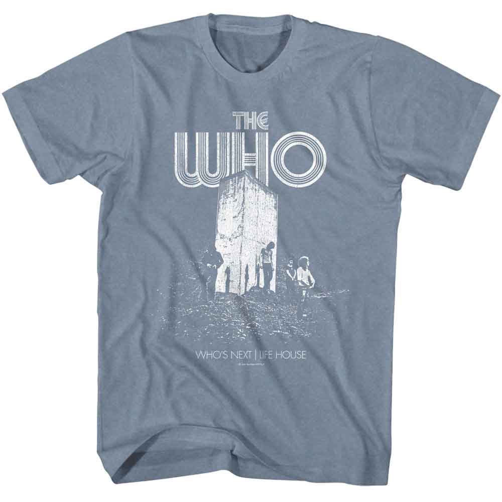 Whos Next The Who t-shirt in indigo heather