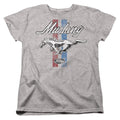 Ford Mustang Stripes Womens T-Shirt
