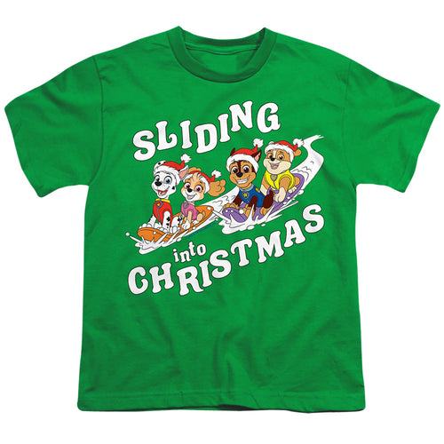Paw Patrol Sliding Into Christmas Youth/Toddler T-Shirt