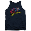 Superman Flying Over Tank Top