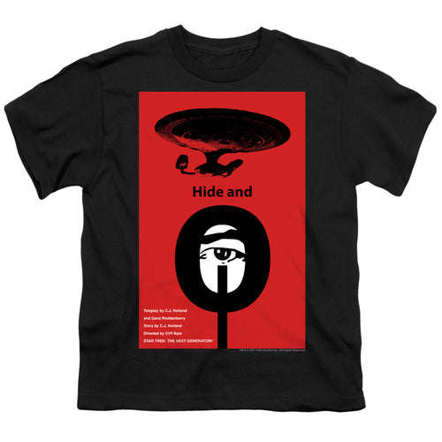 Star Trek Hide and Q Black Youth/Toddler T-Shirt