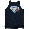 Superman & Crystal Logo Tank Top