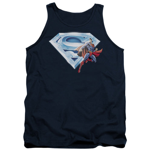 Superman & Crystal Logo Tank Top