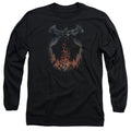 Batman Smoke & Fire Long Sleeve T-Shirt