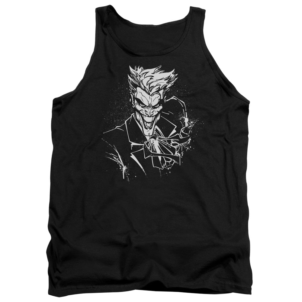 Batman Jokers Splatter Smile Tank Top