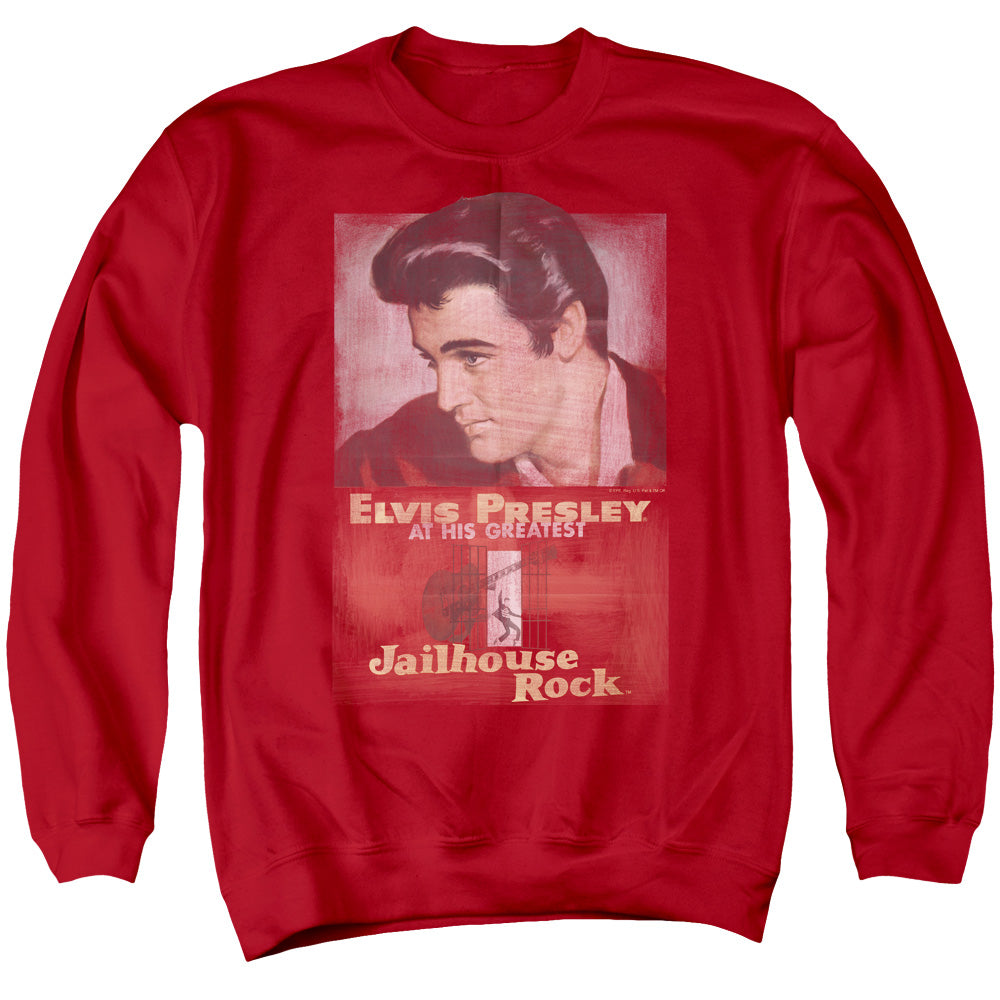 Elvis Presley Jailhouse Rock Poster Crewneck Sweatshirt