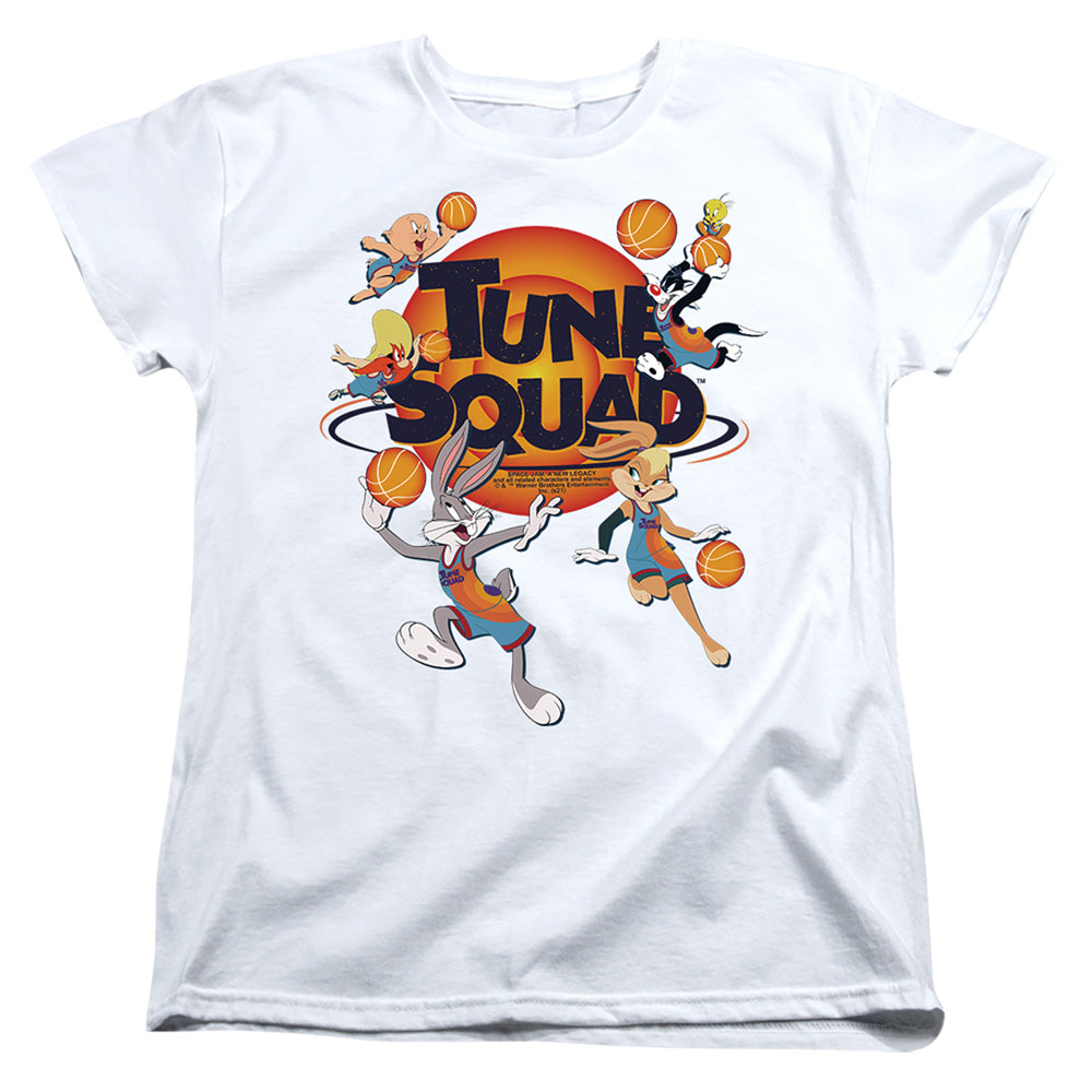 Space Jam Tune Squad Group Womens T-Shirt