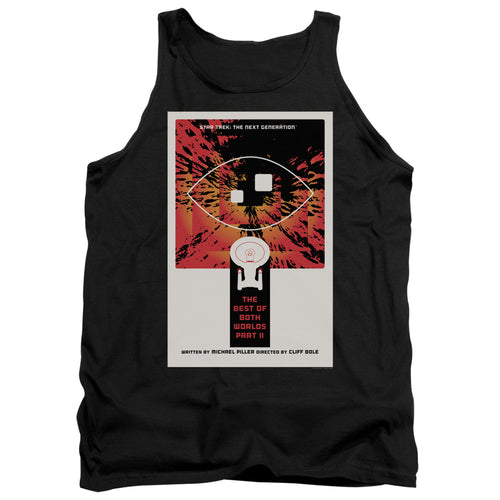 Star Trek The Best of Both Worlds Part II Black Tank Top