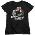 Zoolander Mugatu Obey My Dog Womens T-Shirt