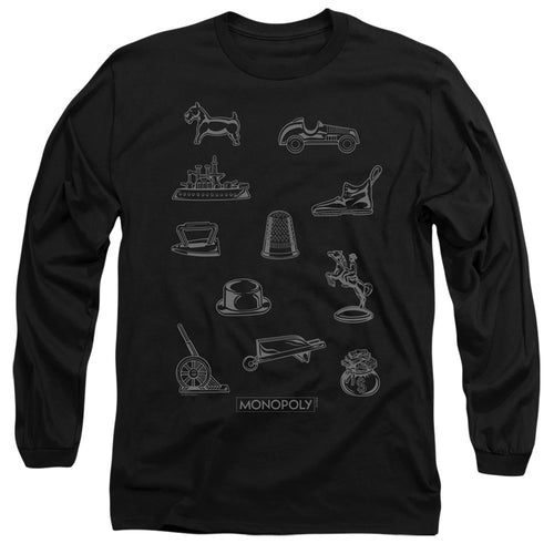 Monopoly Token Long Sleeve T-Shirt