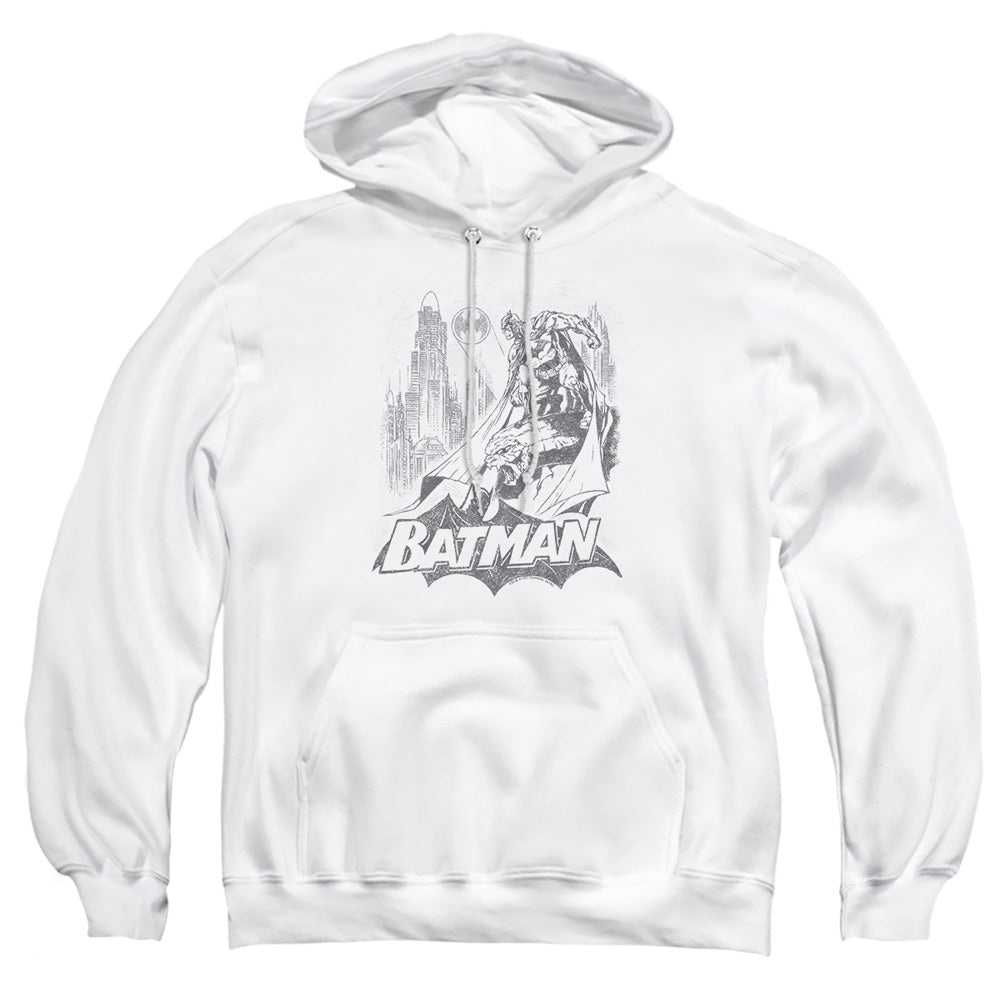 Batman Bat Sketch Pullover Hoodie