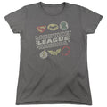 Justice League Symbols Womens T-Shirt