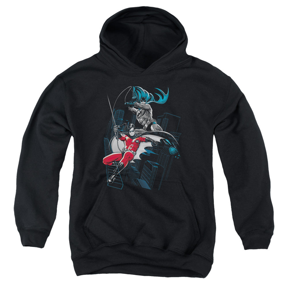 Batman Black And White Youth Hoodie