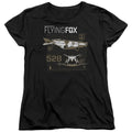 Justice League Flying Fox Womens T-Shirt