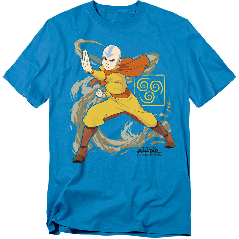 Avatar: The Last Airbender Aang Wind Blast T-Shirt