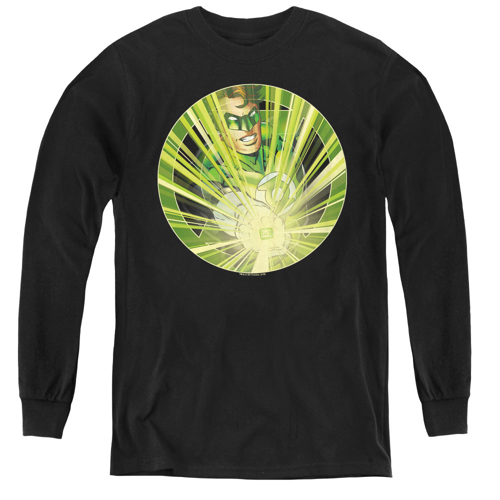 Green Lantern Light Em Up Youth Long Sleeve T-Shirt