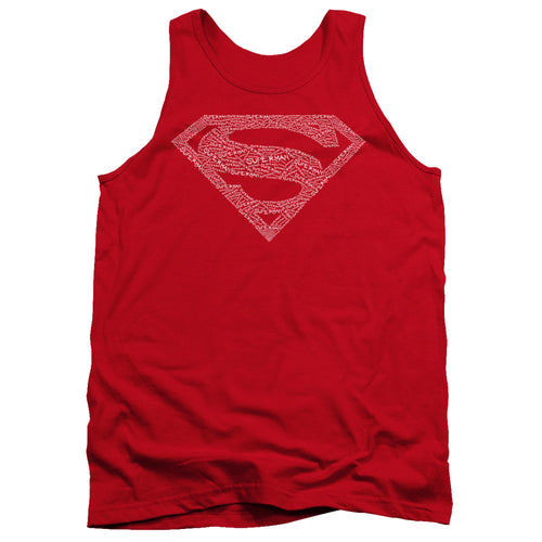 Superman Type Shield Tank Top